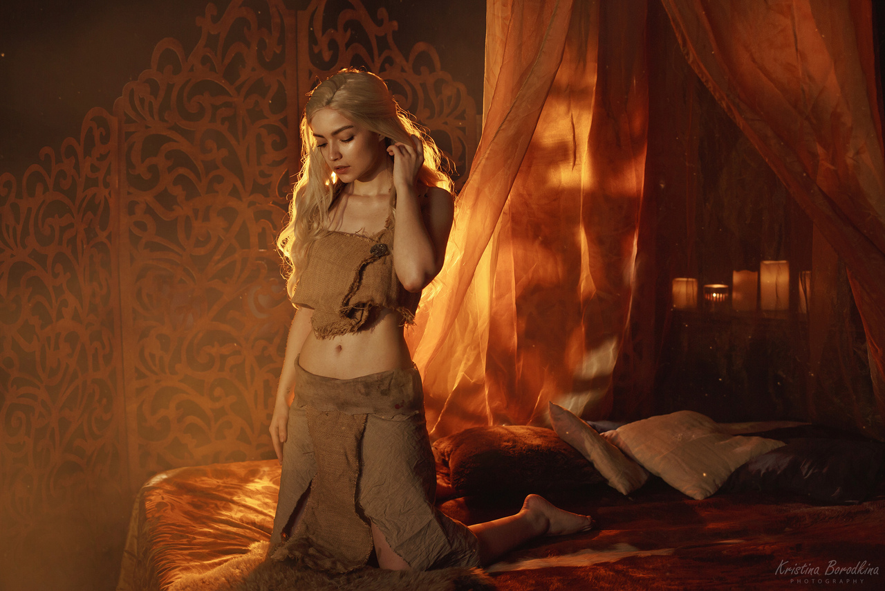 Khaleesi From Game Of Thrones Series By Stormborncat Self