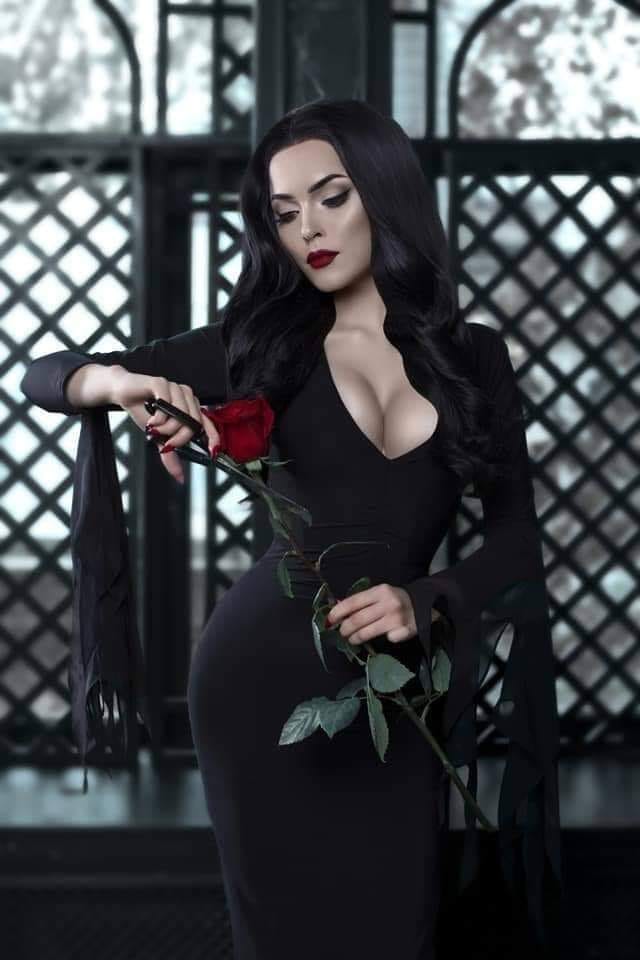 Morticia Addams By Little Red Fox Cospla