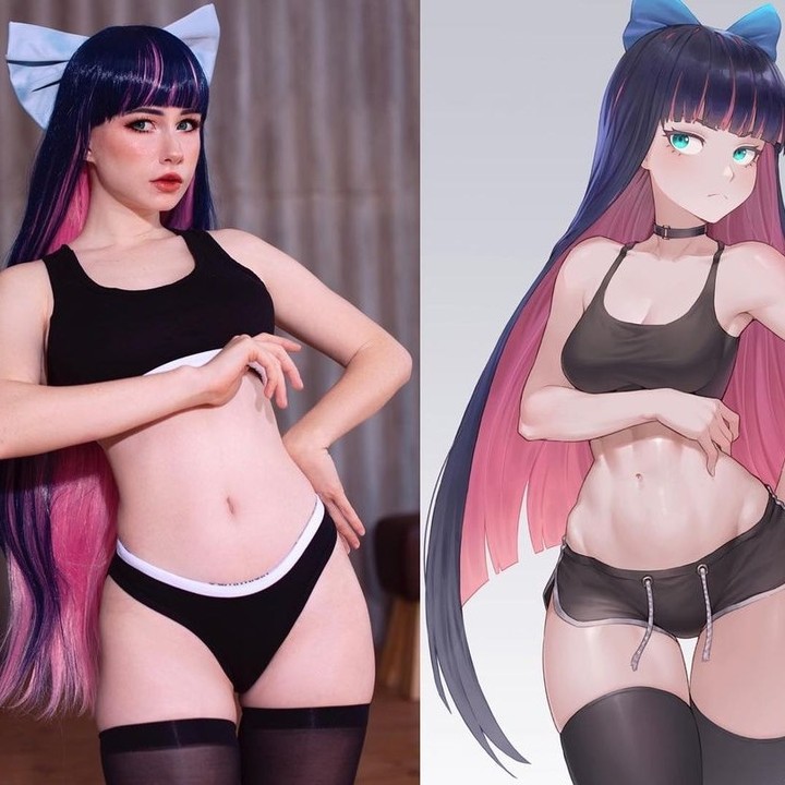 Panty And Stocking Cosplay By Likeassassi
