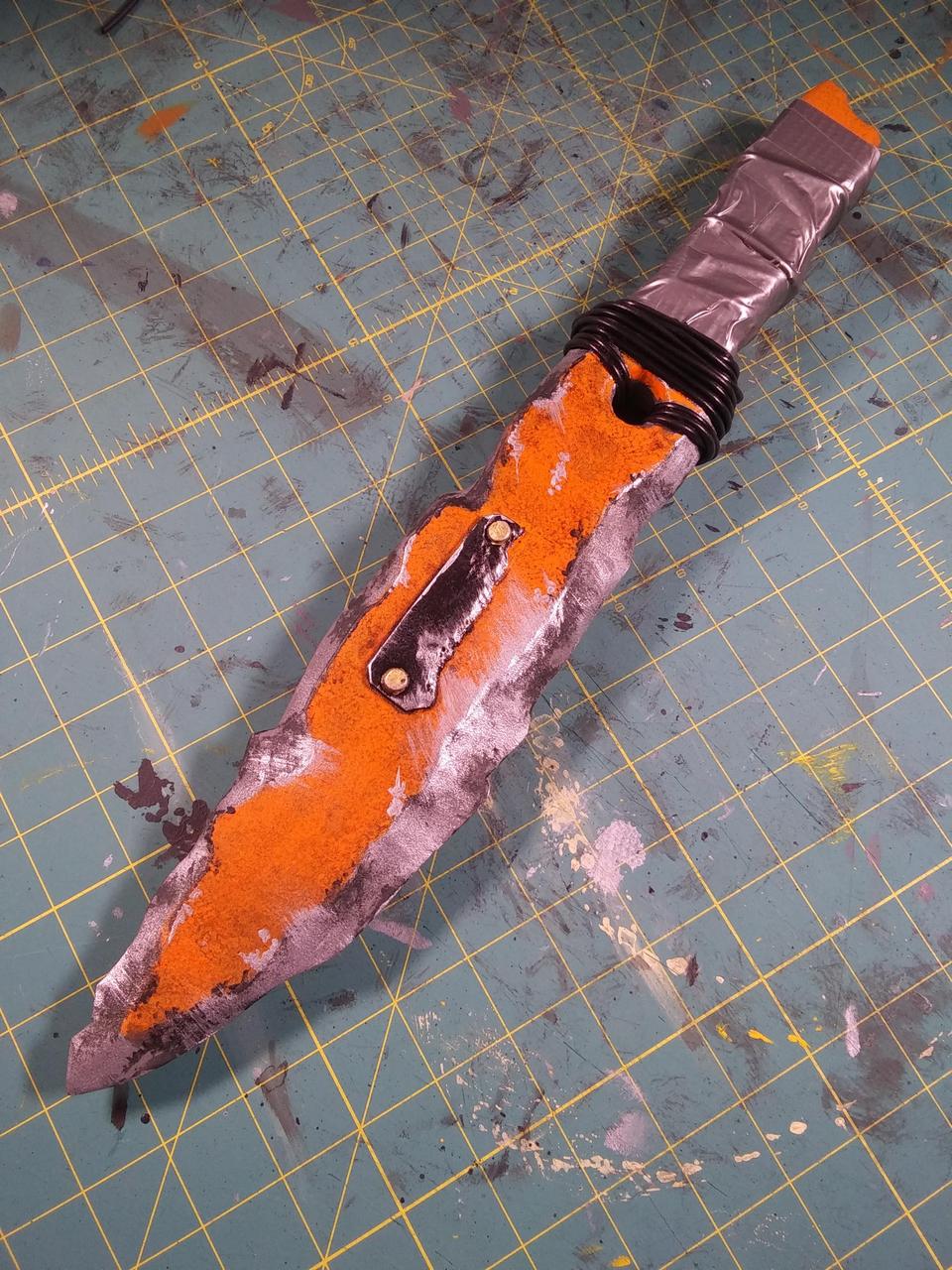 Sharing The Eva Foam Makeshift Knife I Built For Tomb Raider Cospla