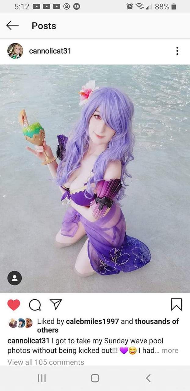Summer Camilla Cosplay By Cannolicat31 Catherine Rose