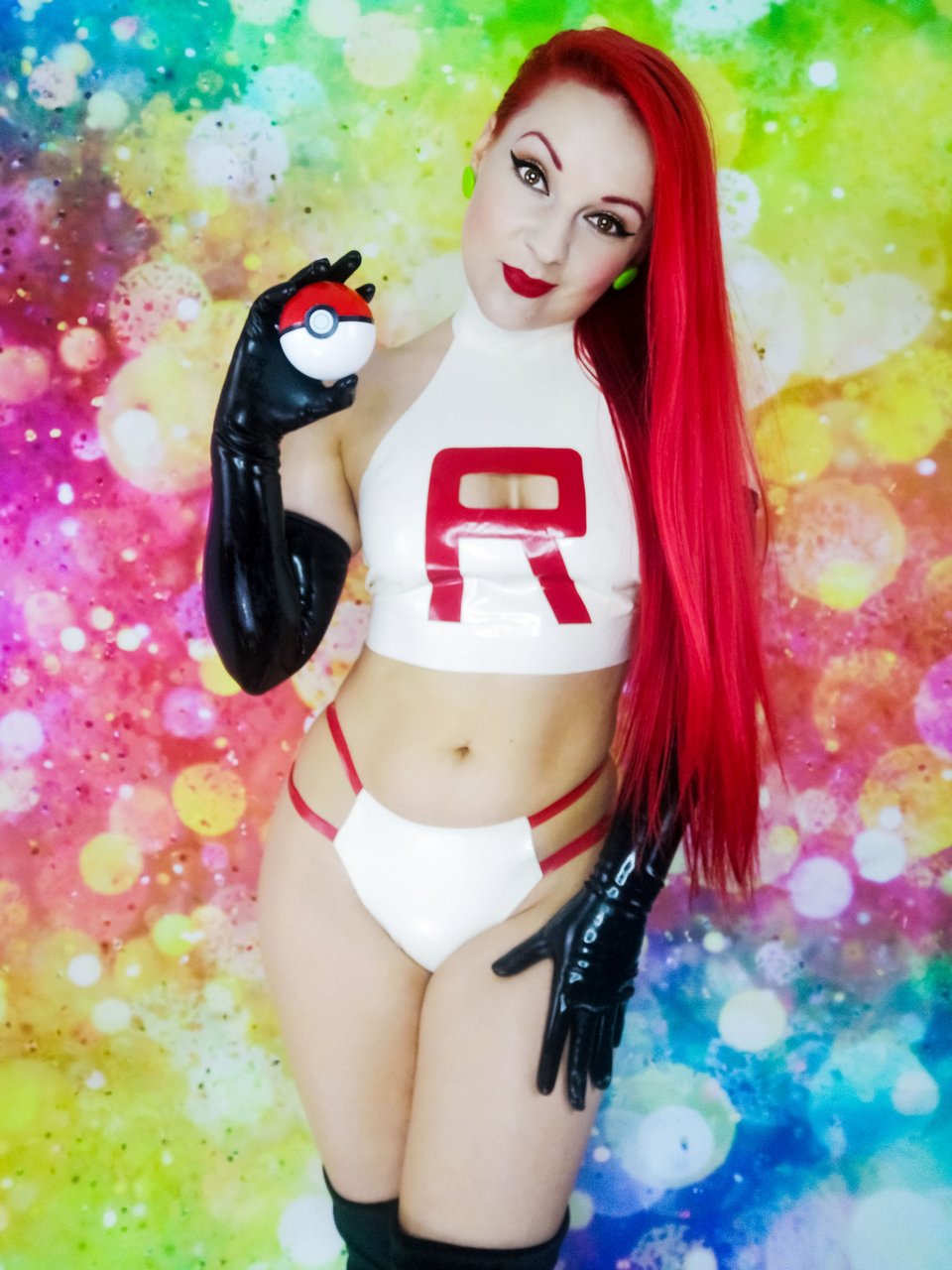 Team Rocket Jessie Latex By Candy Valentin