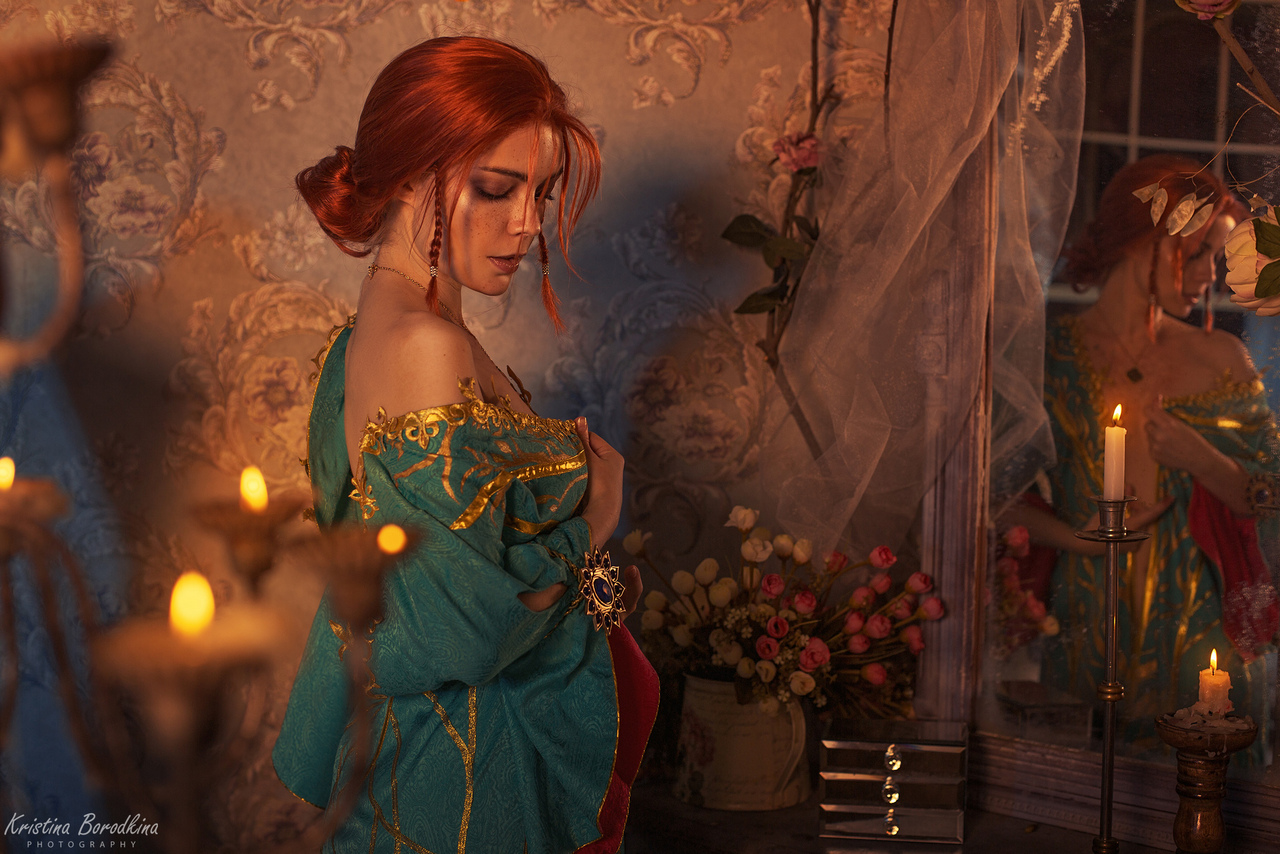 Triss Merigold From The Witcher By Stormborncat Self