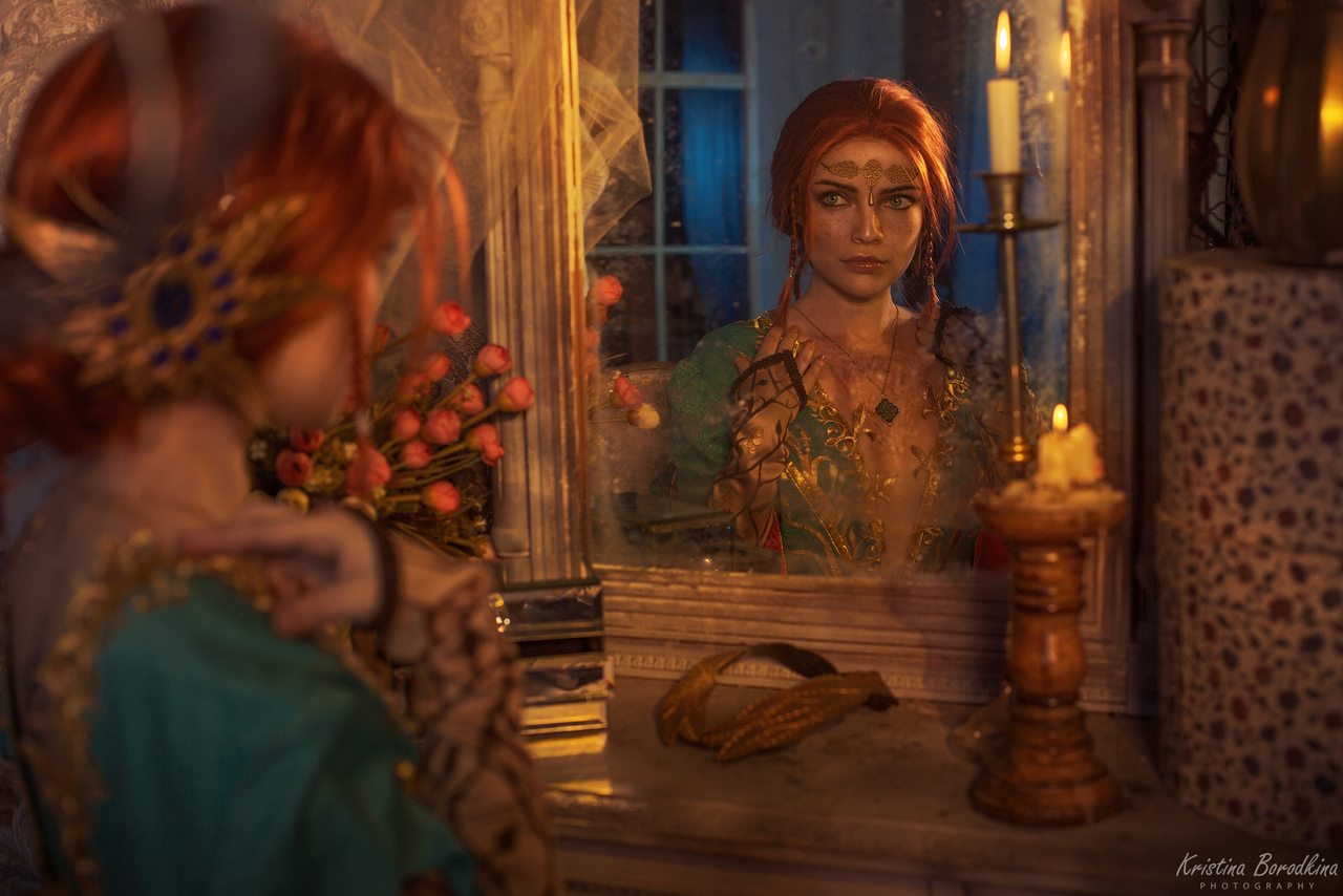 Triss Merigold From The Witcher By Stormborncat Self