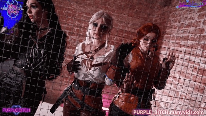 Yennefer Ciri And Triss From The Witcher By Purple Bitch Amber Hallibell And Sia Siberia