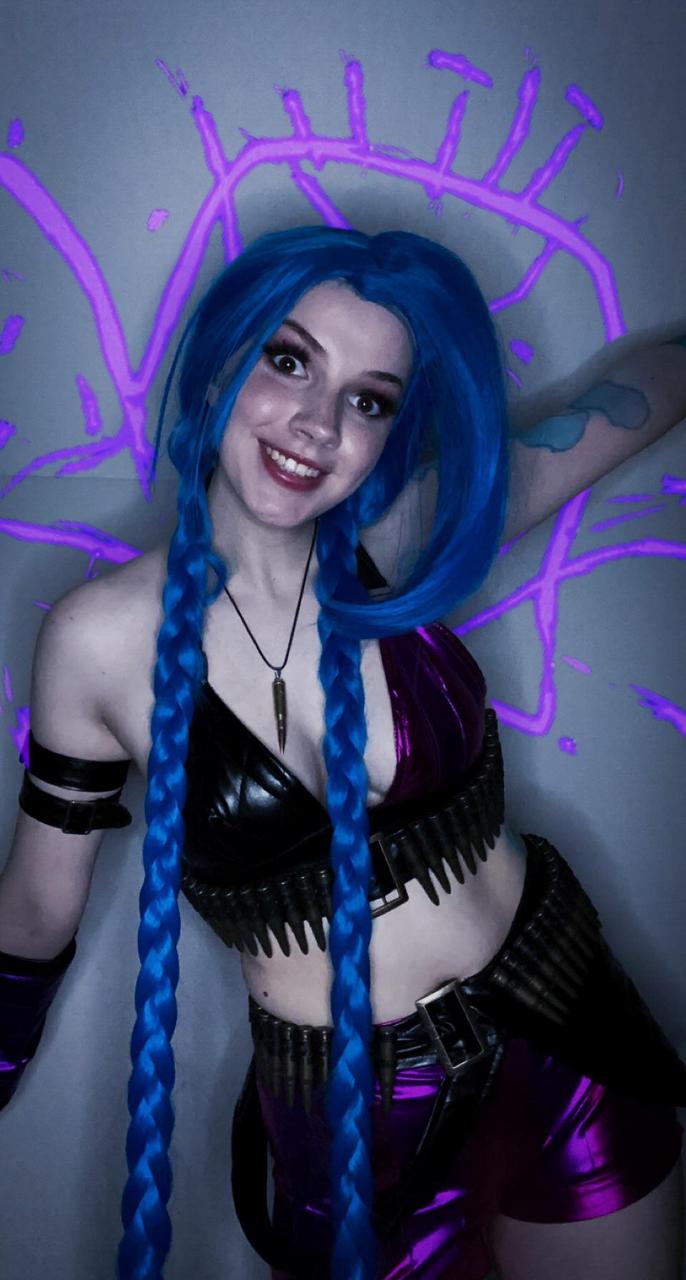 Made A Lil Edit Of My Newest Cosplays Jinx By Cllowni