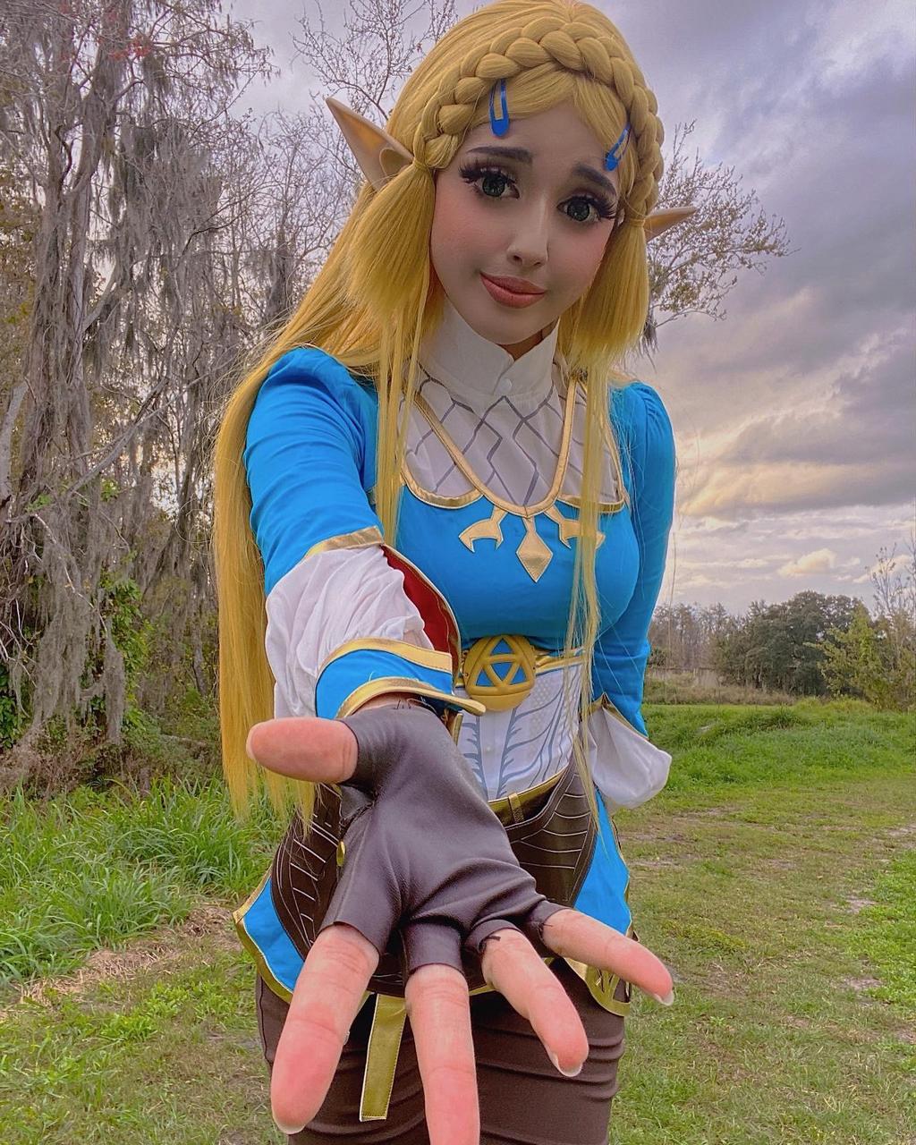 Self Princess Zelda From Breath Of The Wild By Lunasenpia 00