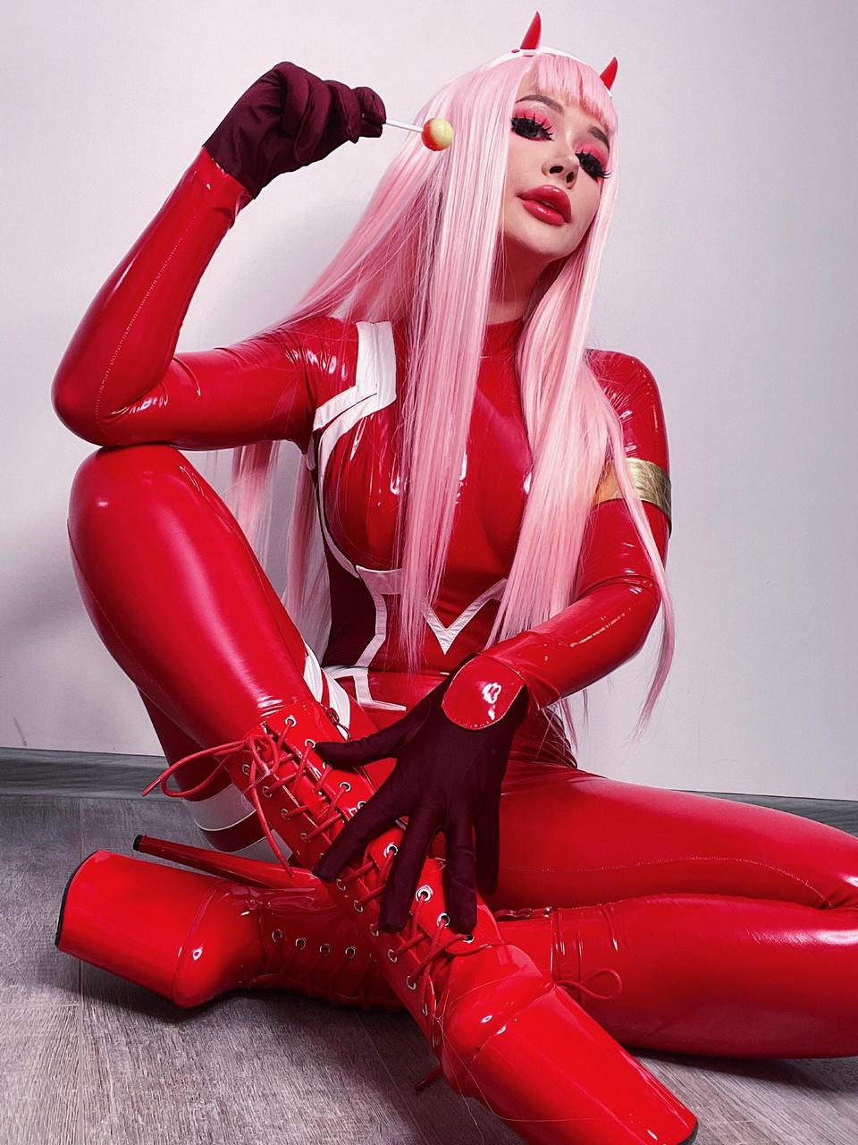 Zero Two From Darling In The Franxx By Purple Bitc