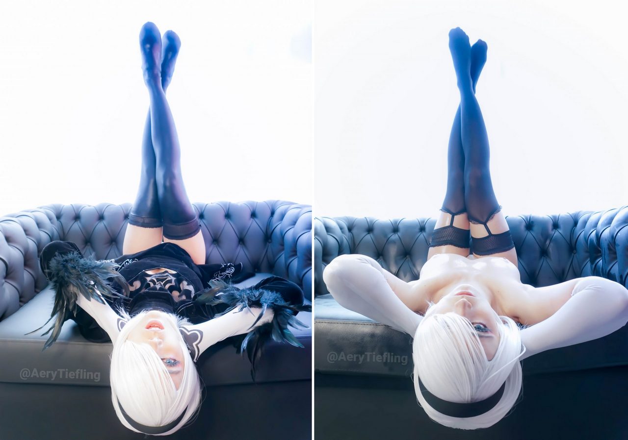 2b On Off From Nier Automata By Aery Korvair 
