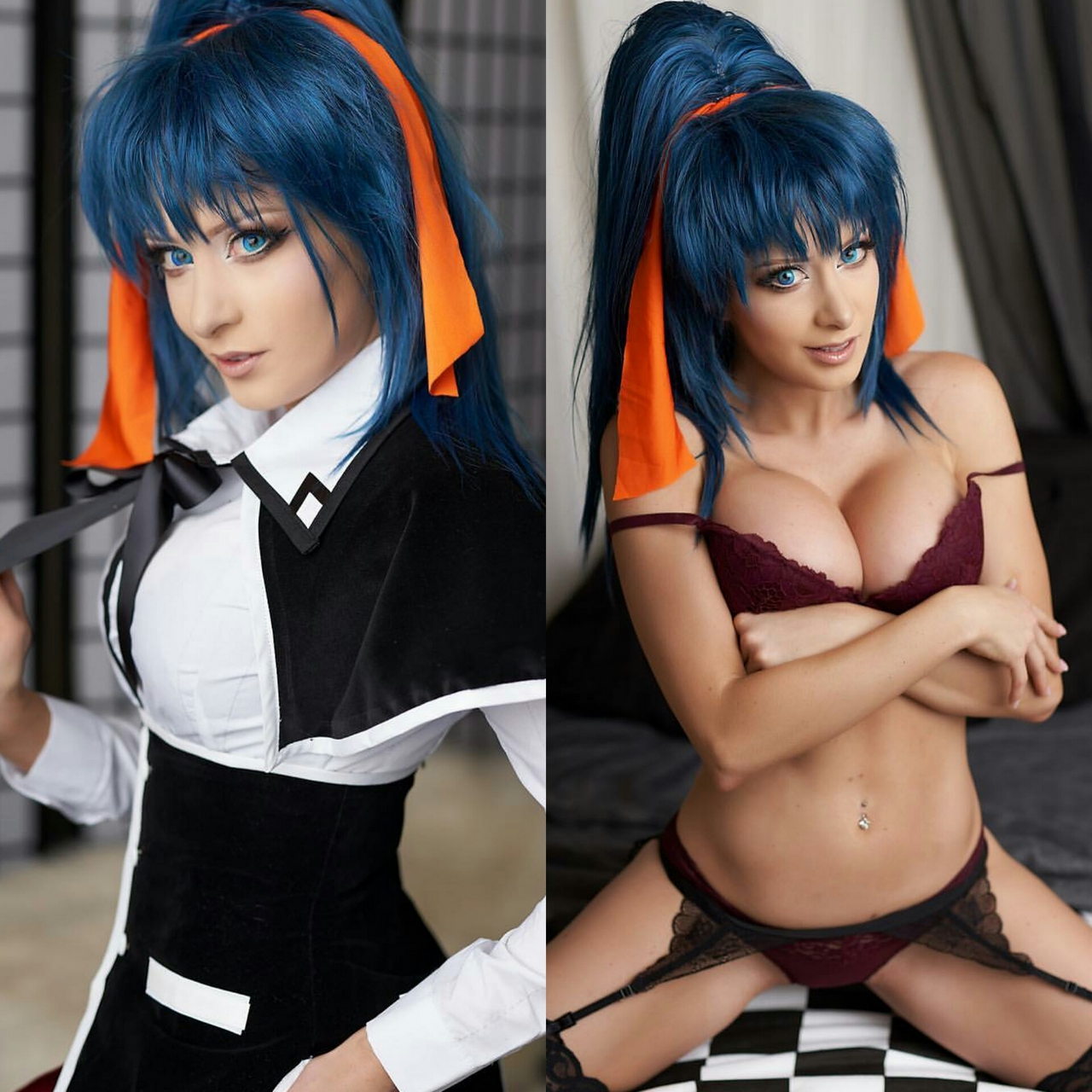 Akeno From High School Dxd By Kate Sarkissia