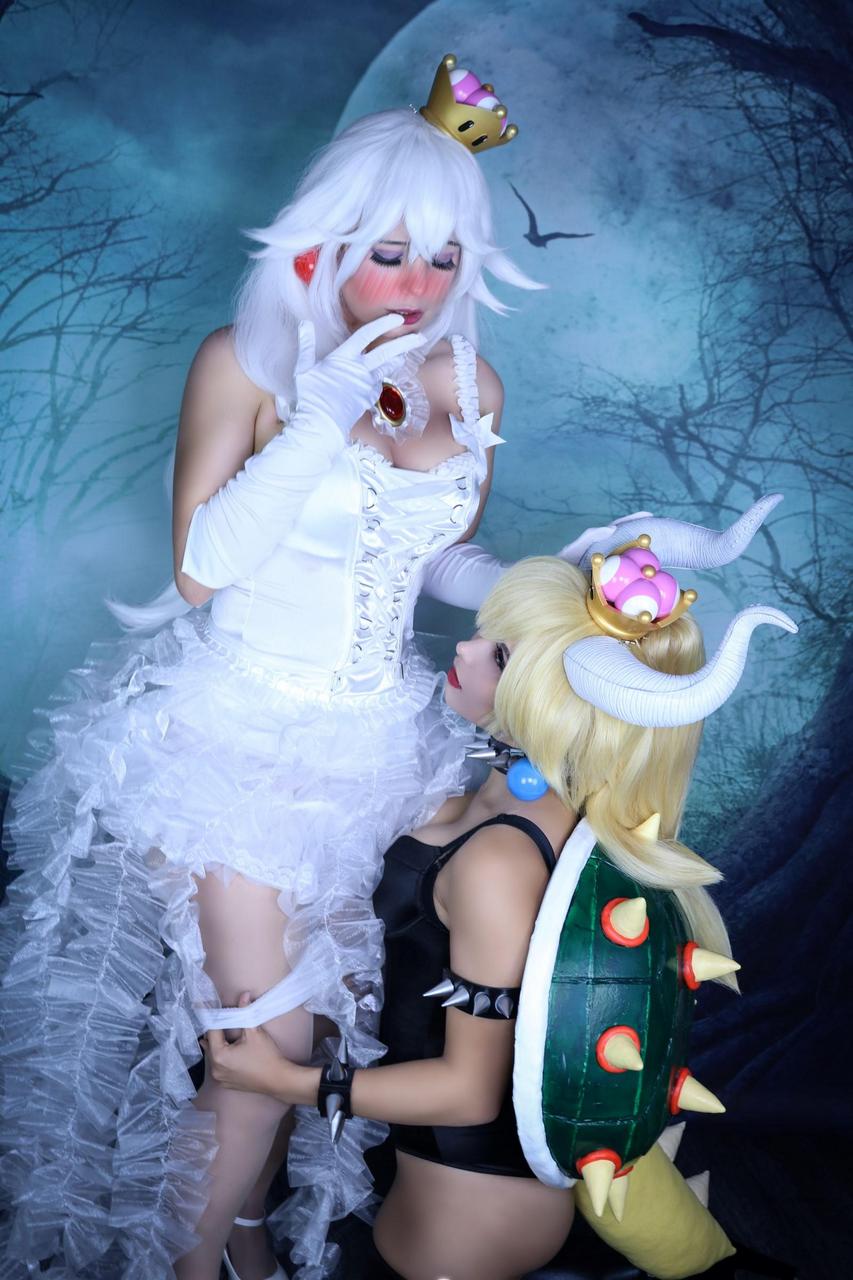 Bowsette Taking Off Boosette Booettes Pantys By Gunaretta Cosplay And Lysand