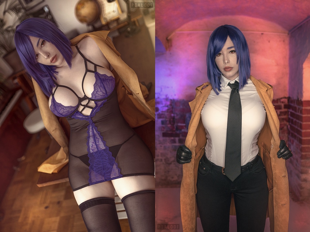 Detective Ito From Tokyo Dark Cosplay Lingerie Version By Pi