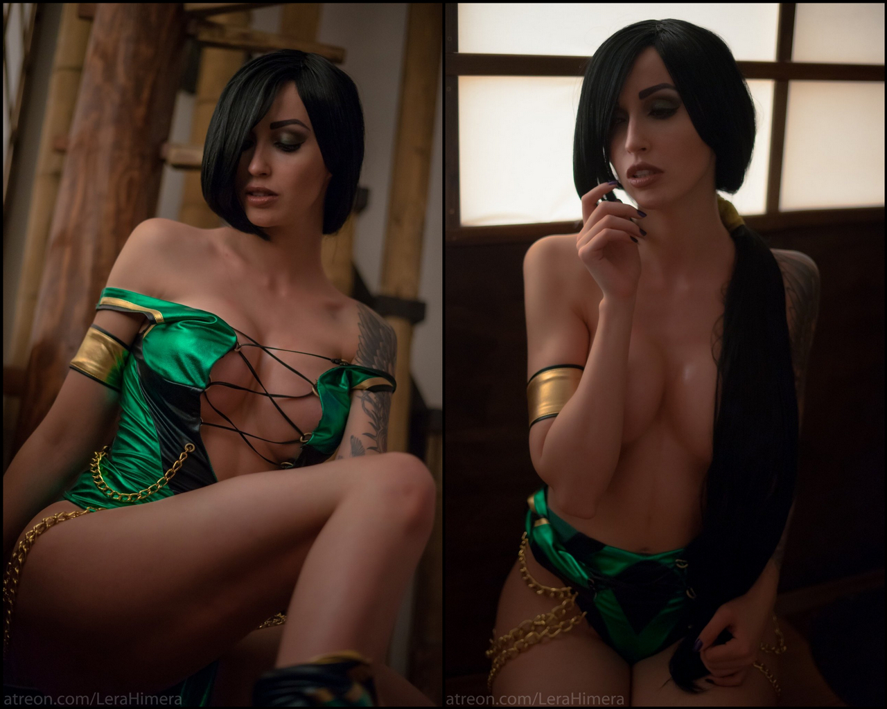 Jade From Mortal Kombat By Lera Himer