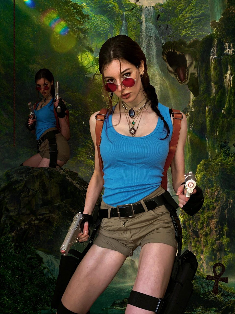 Lara Croft Tomb Raider Cosplay By Meesehotel On Instagra