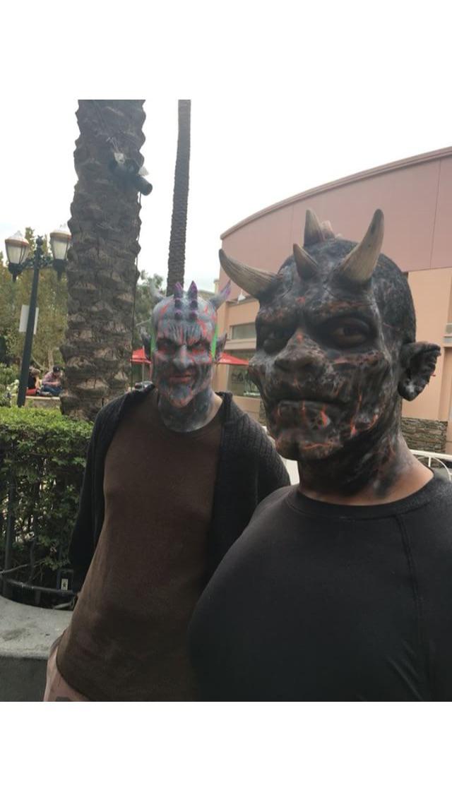 Me And My Friend As Demon Boi