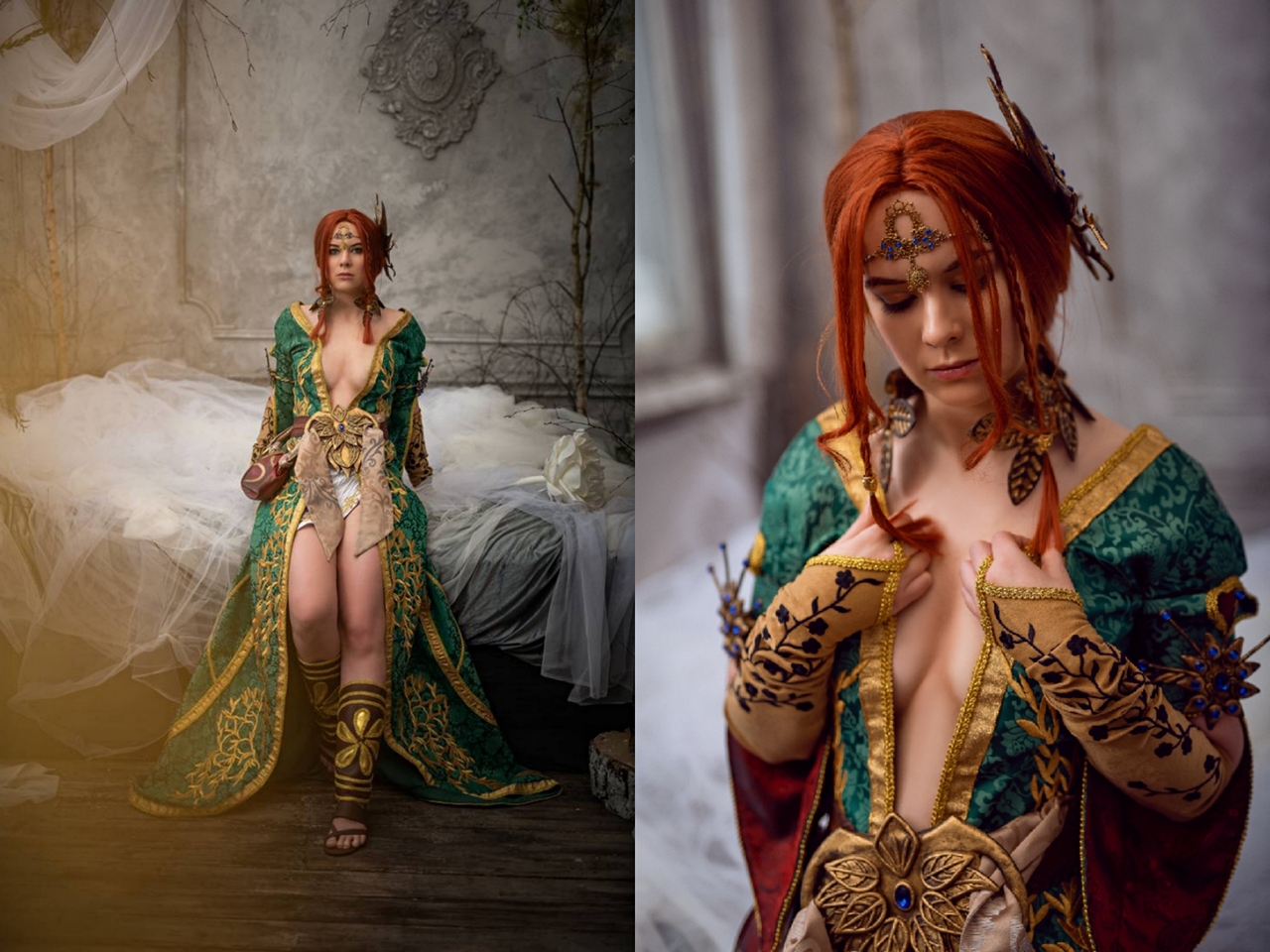 More Triss Cosplay By Dungeonquee