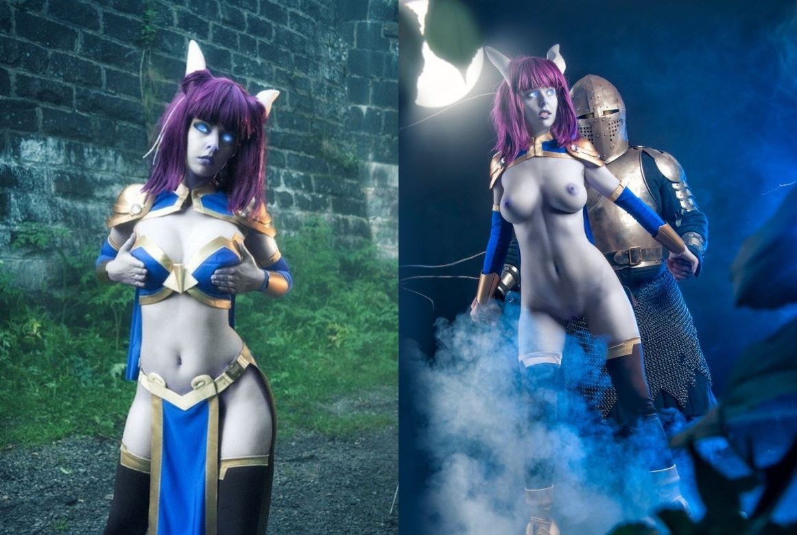 Nude Monara Cosplay From World Of Warcraft By Dis Har Mo Nic