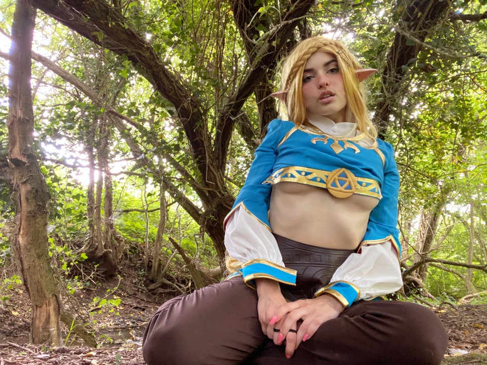 Princess Zelda From Breath Of The Wild By Angelika Roug