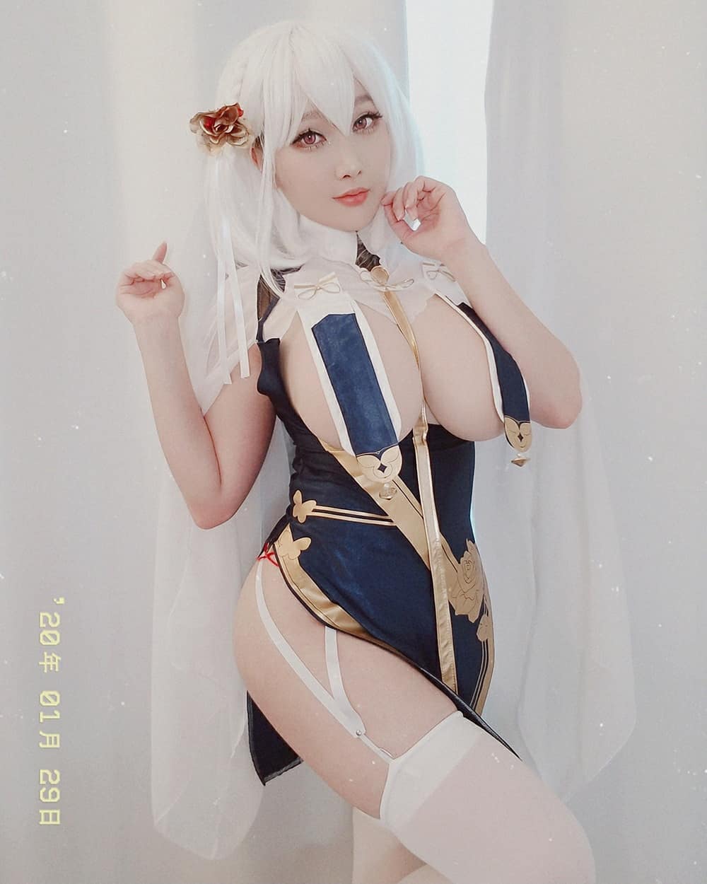 Qipao Sirius From Azure Lane By Rinnie Riot Cospla