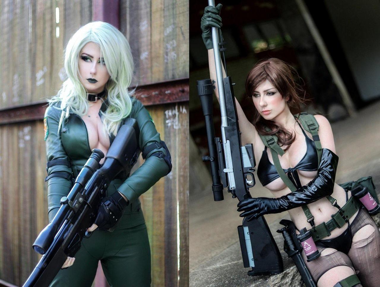 Sniper Wolf And Quiet By Giu Hellsin
