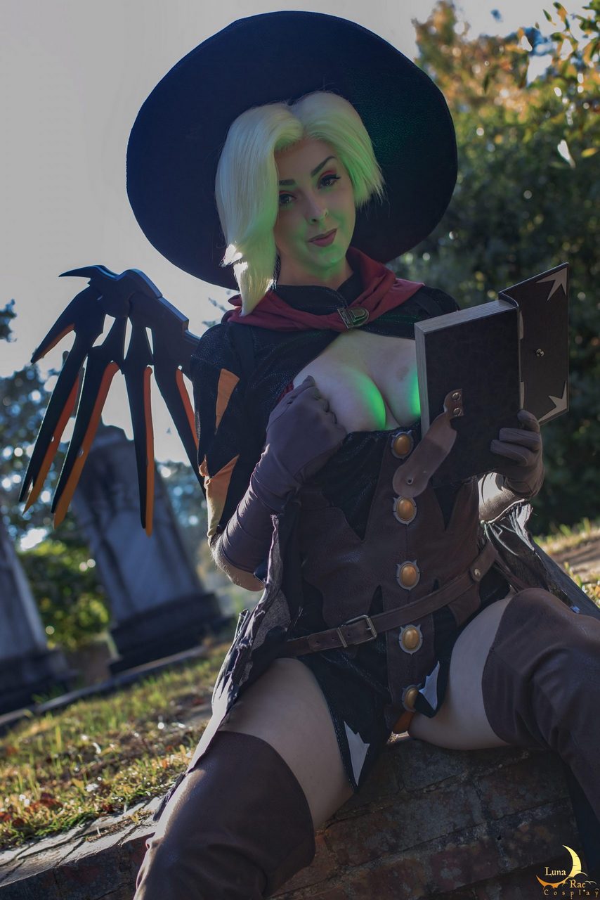Witch Mercy From Overwatch By Lunaraecospla