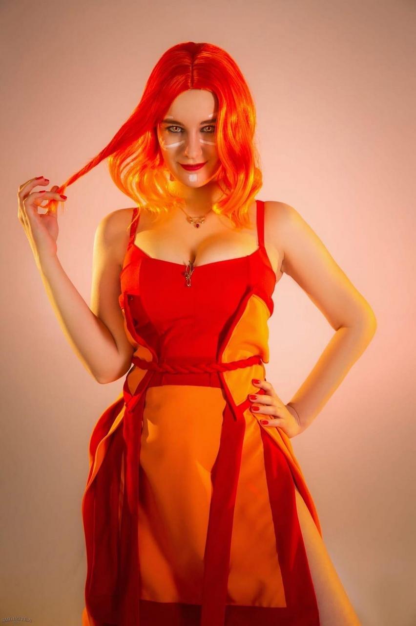 Lina From Dota2 By Agrifano M