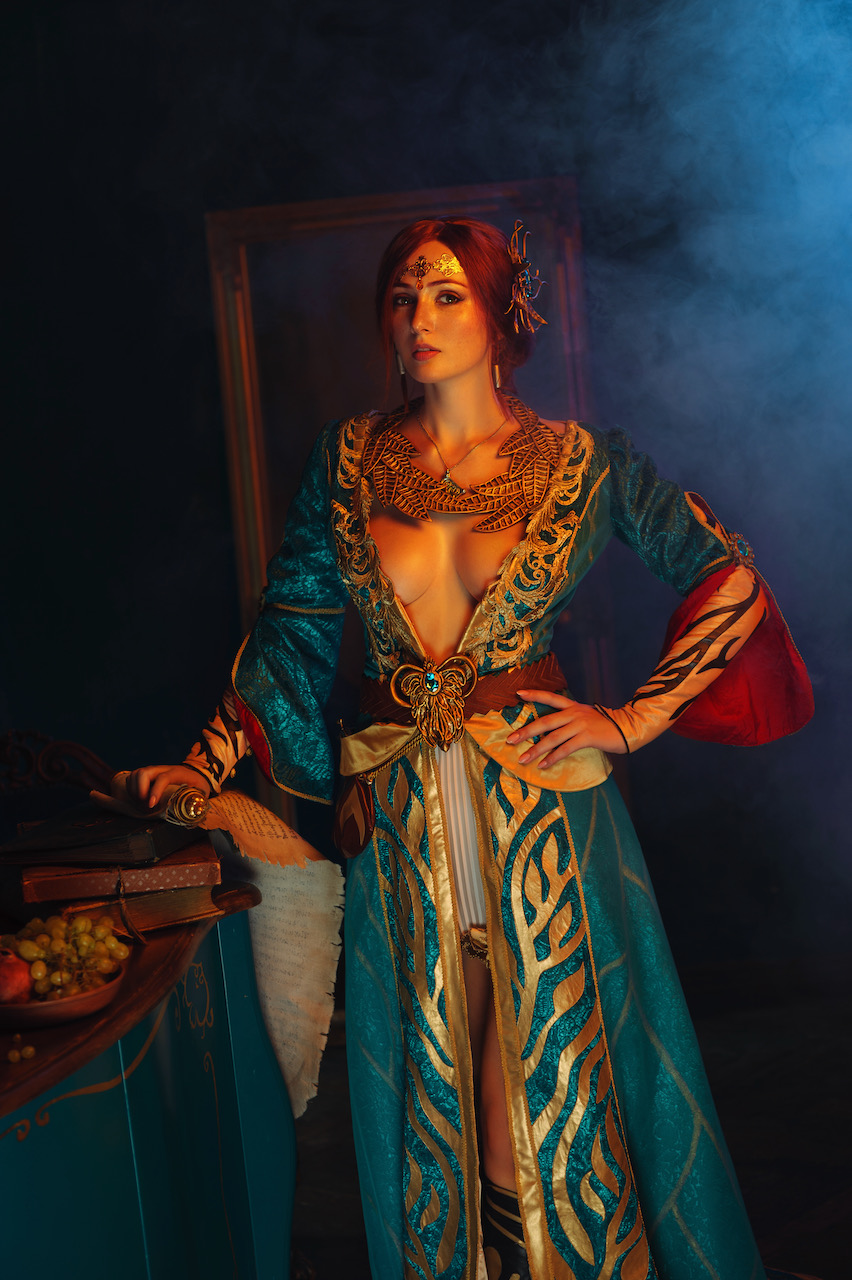 Triss Cosplay By Bellatrixaide