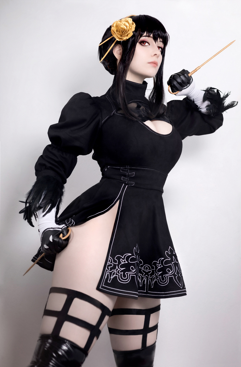 Yor Forger 2b Cosplay Crossover By N Mirikash
