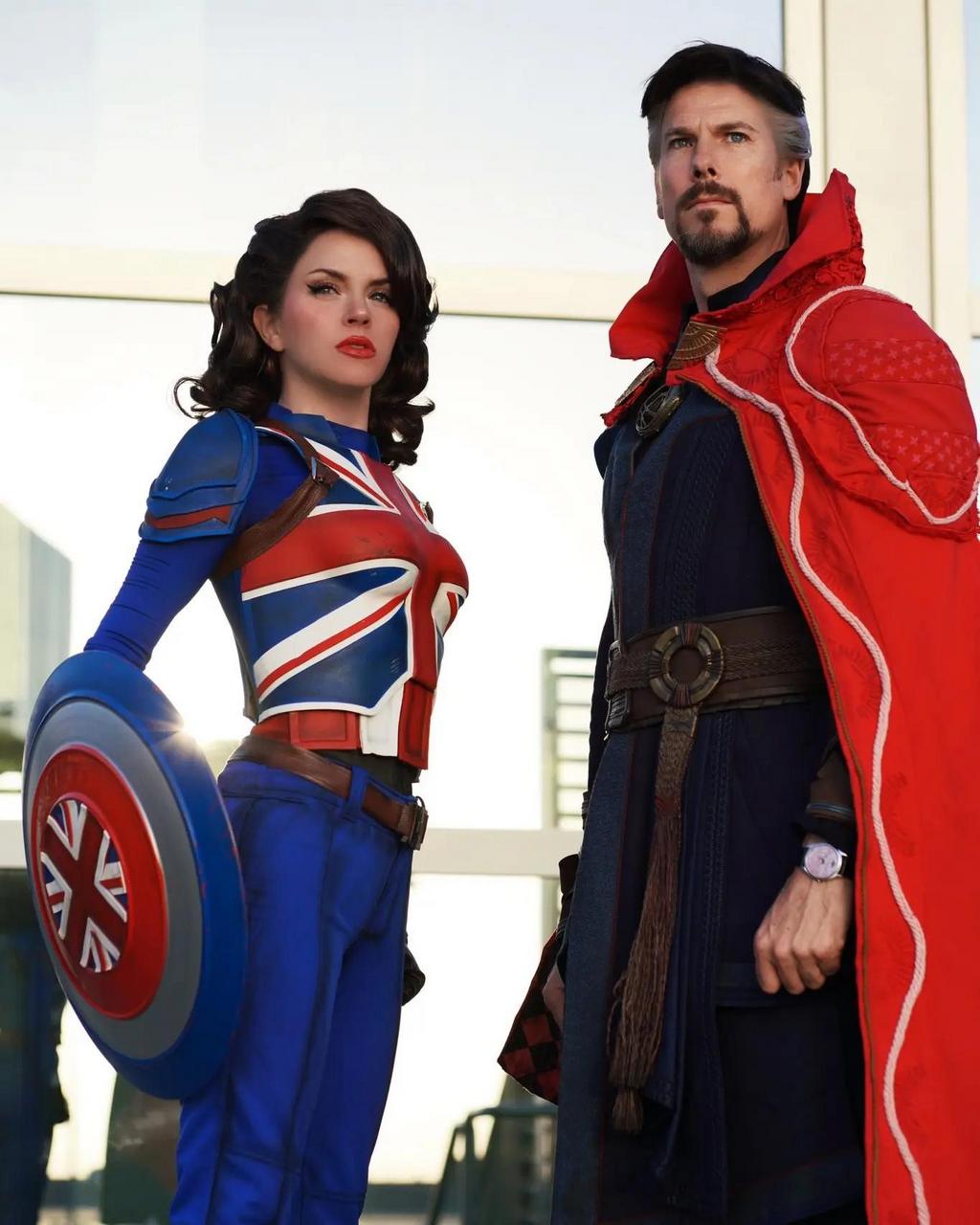 Captain Carter Doctor Strange By Armoredheartcosplay Cumbermatc