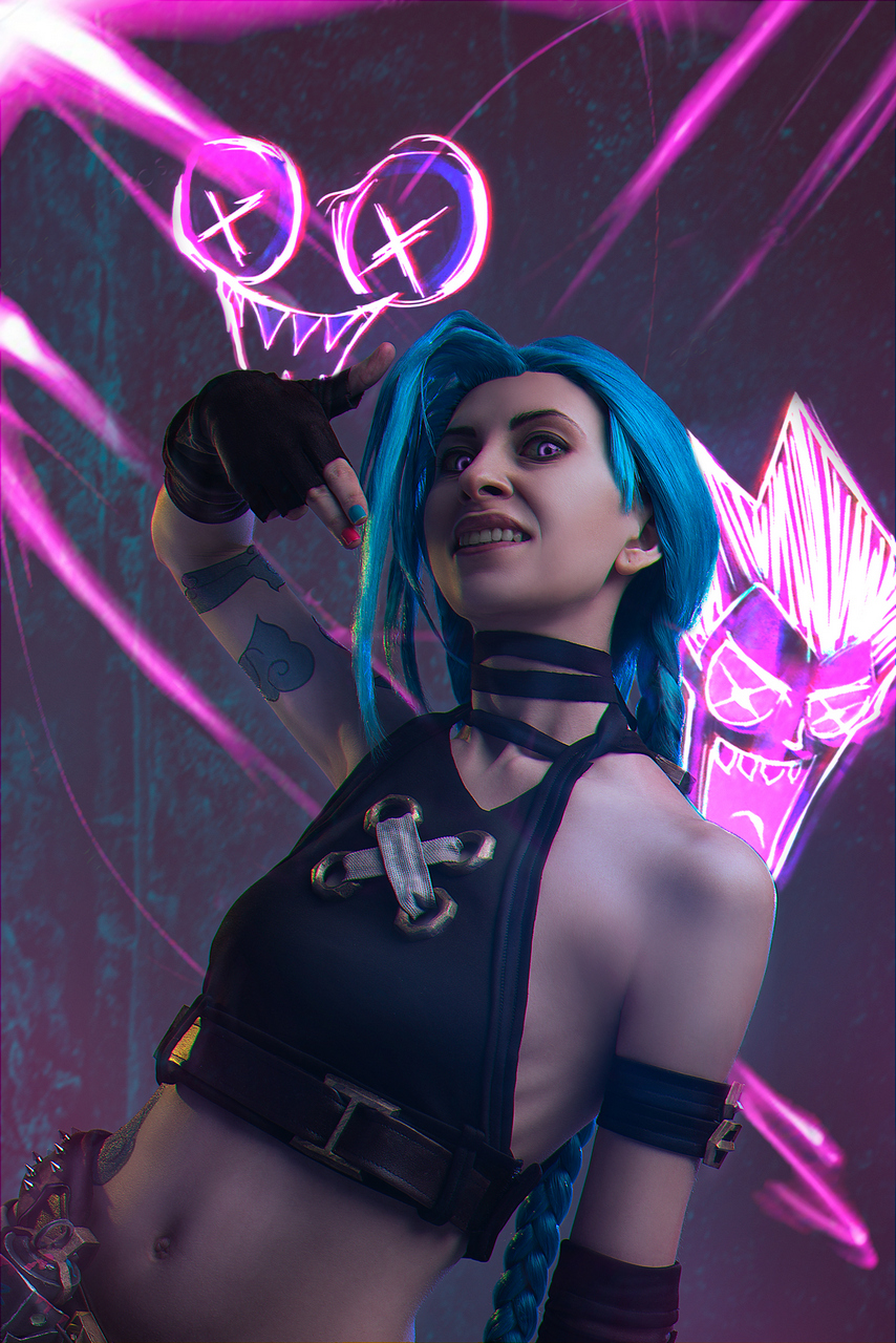 Just Sharing With You My Arcane Jinx Cosplay