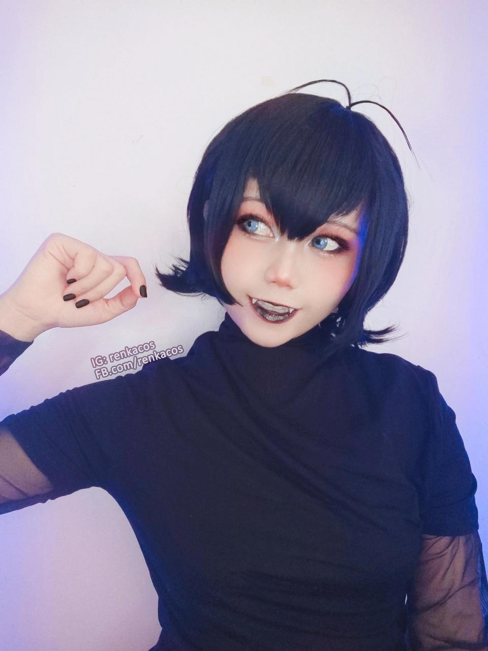 Mavis Cosplay By Renkacos My First Time Trying On Goth Makeup As Wel