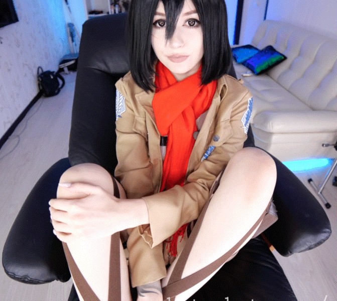 Mikasa From Attack On Titans By Purple Bitch