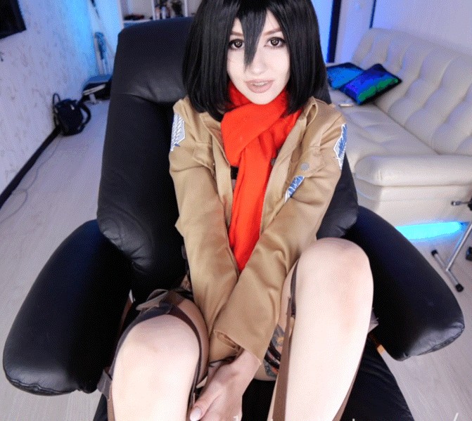 Mikasa From Attack On Titans By Purple Bitch
