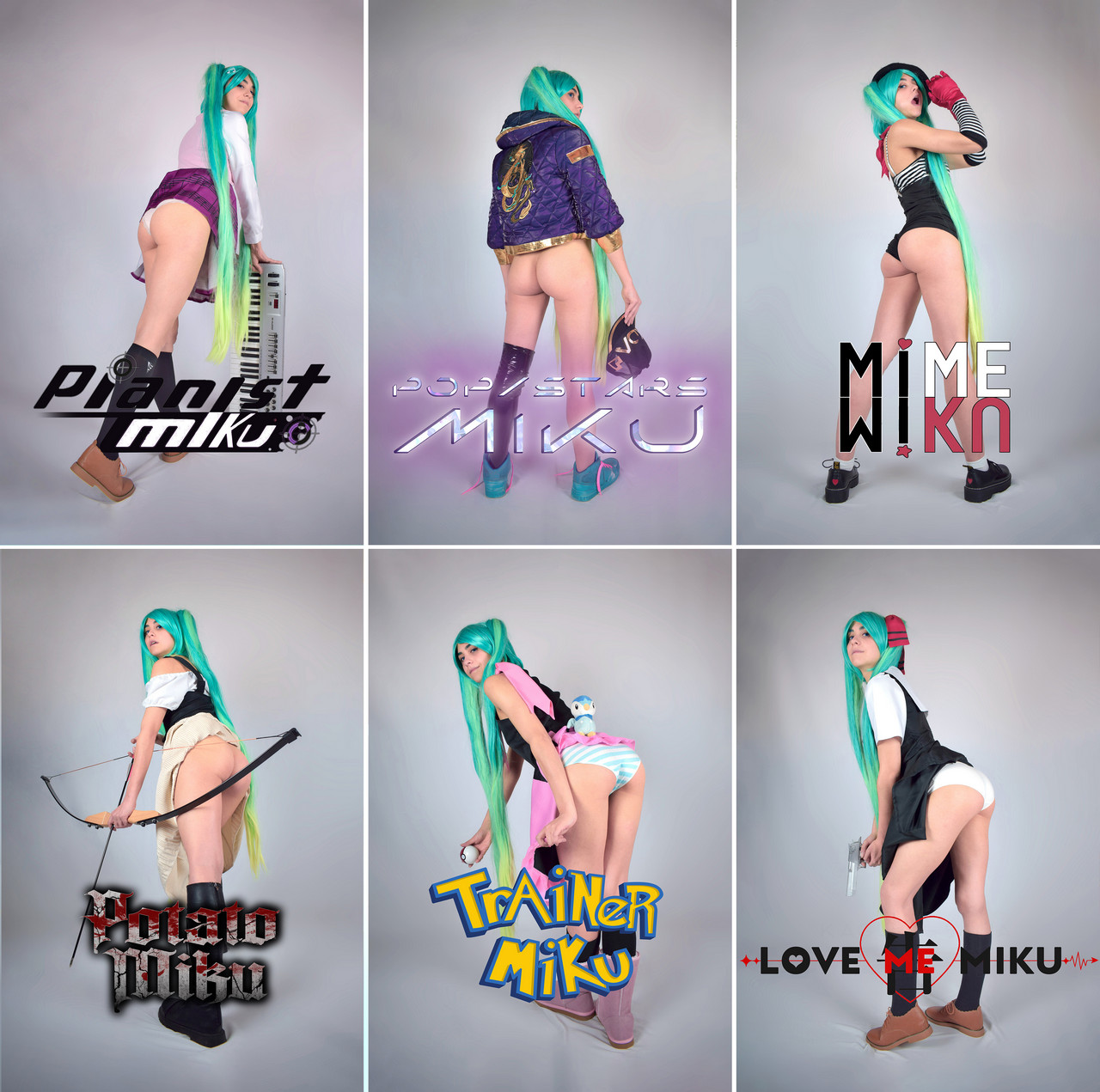 Miku Is A Lewd Impostor Can You Name All Characters She Impersonat