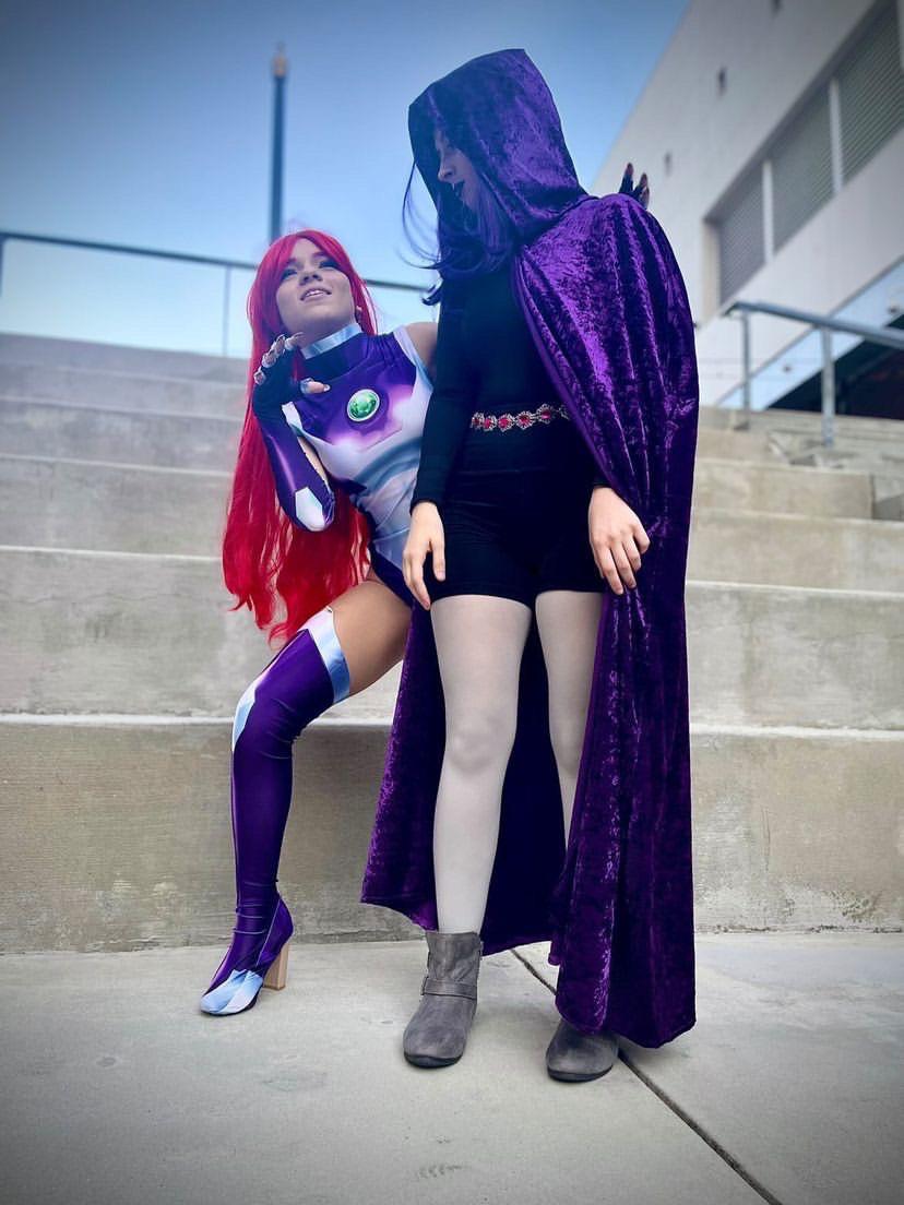 Raven And Star Fire Done By Me Heyhaywhyyyyy And Angelic Bubbles Cos