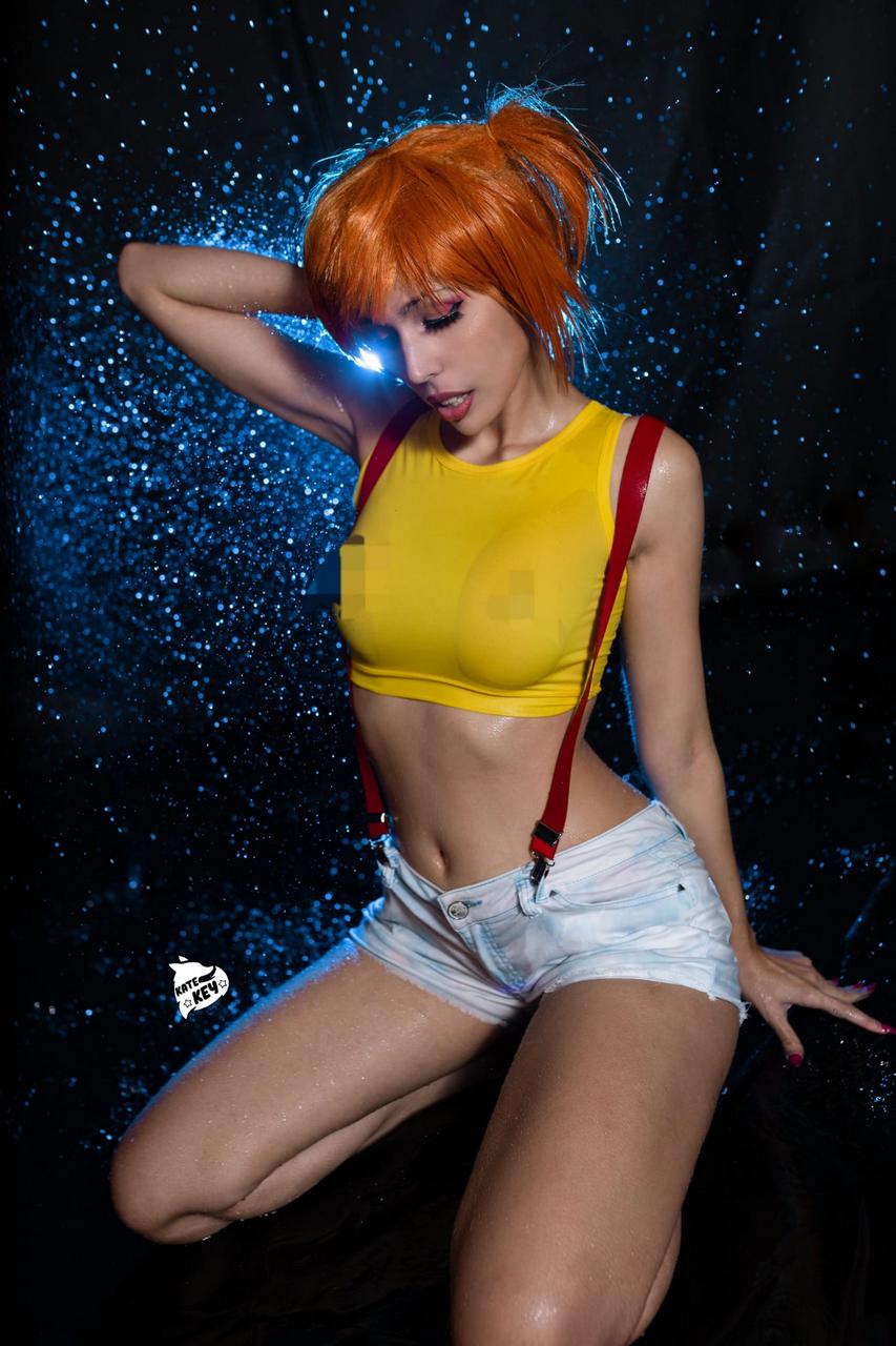 The Wet Gym Leader Misty Cosplay From Pokemon By Kate Ke
