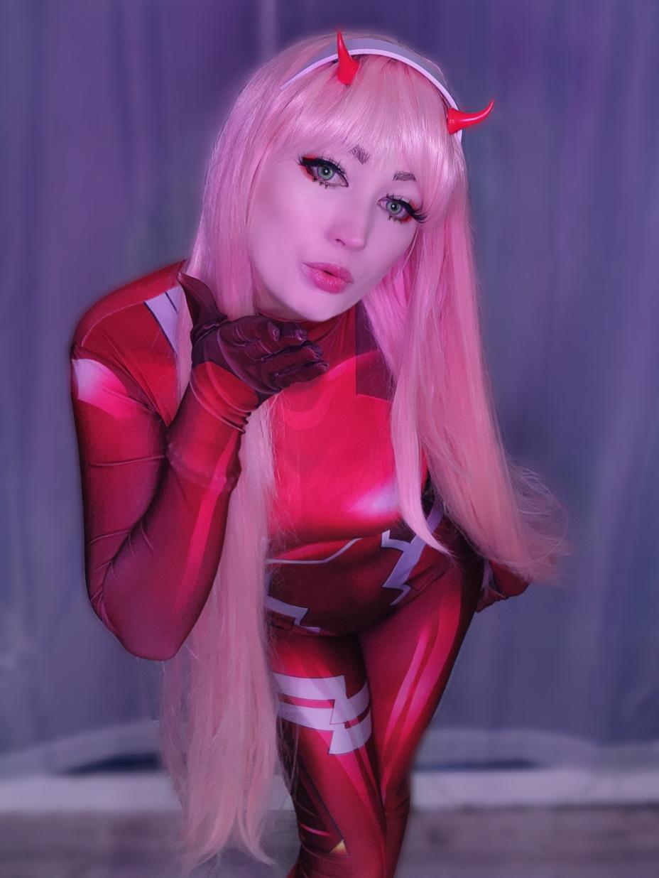 Zero Two From Darling In The Franxx By M