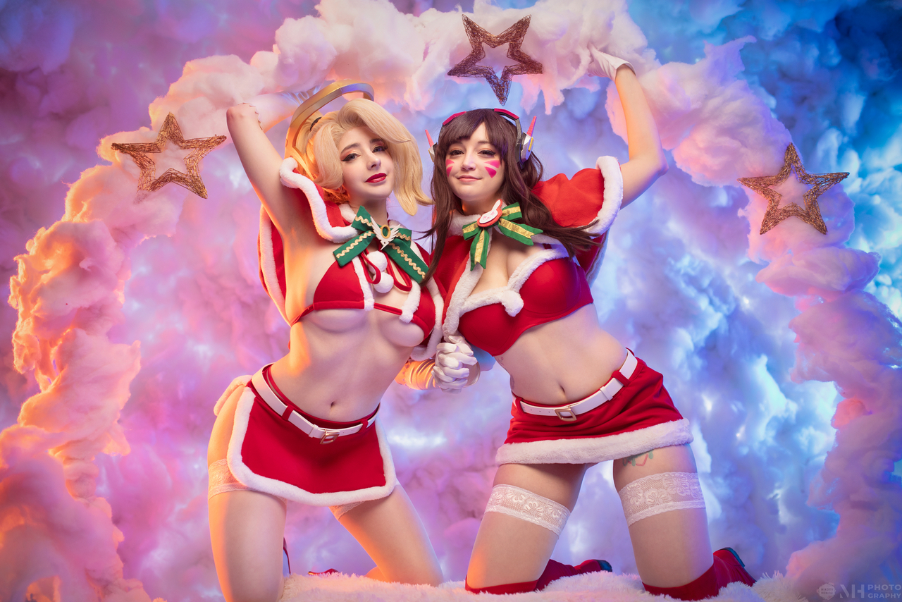 Christmas Dva Mercy Overwatch By Shiba Crafting Mikomi Hokin