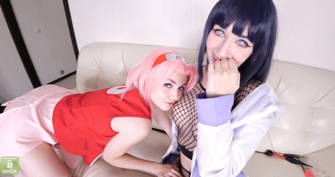 Hinata And Sakura From Naruto By Purple Bitch And Sia Siberia