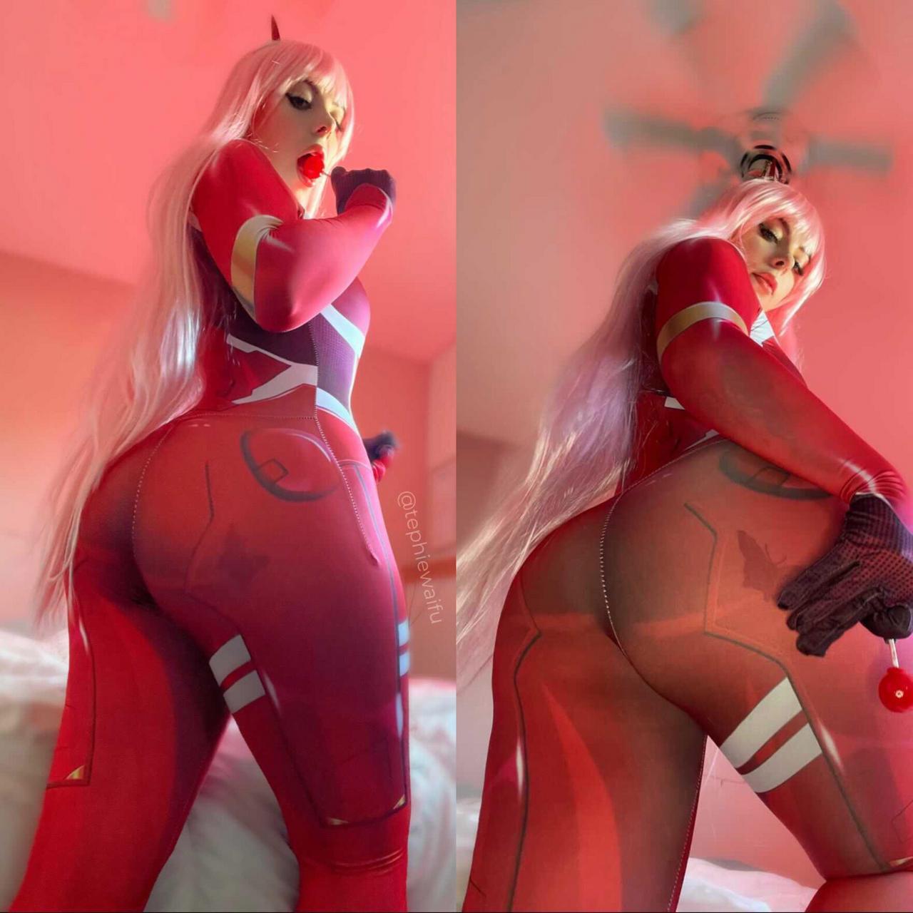 Rip Here To Enjoy Your Next Meal Zero Two Cosplay By Tephiewaif