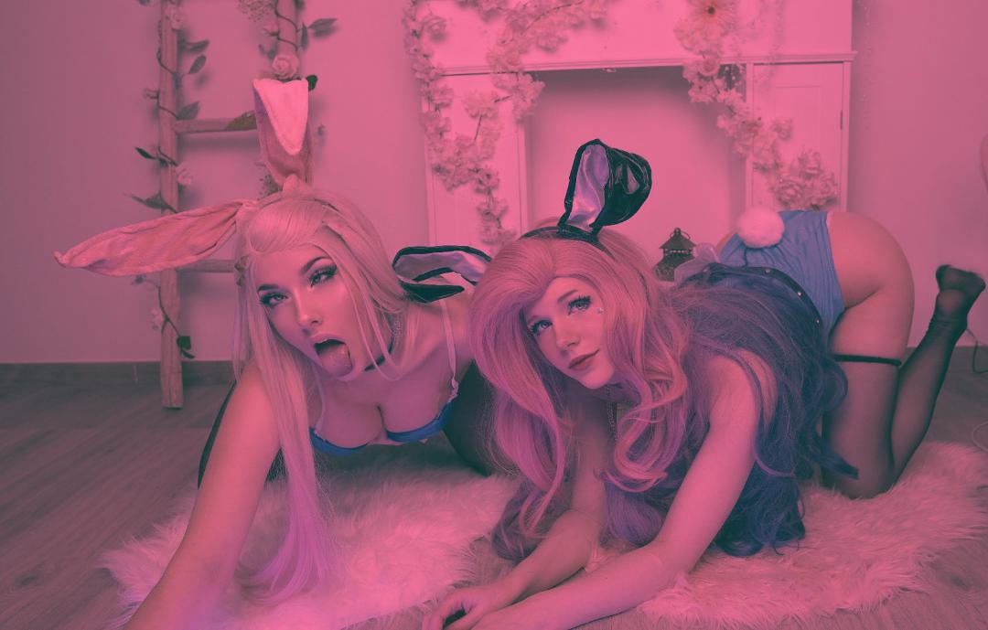 Who Ordered Two Irl Anime Bunnygirls My Bunny Sister Milkimin