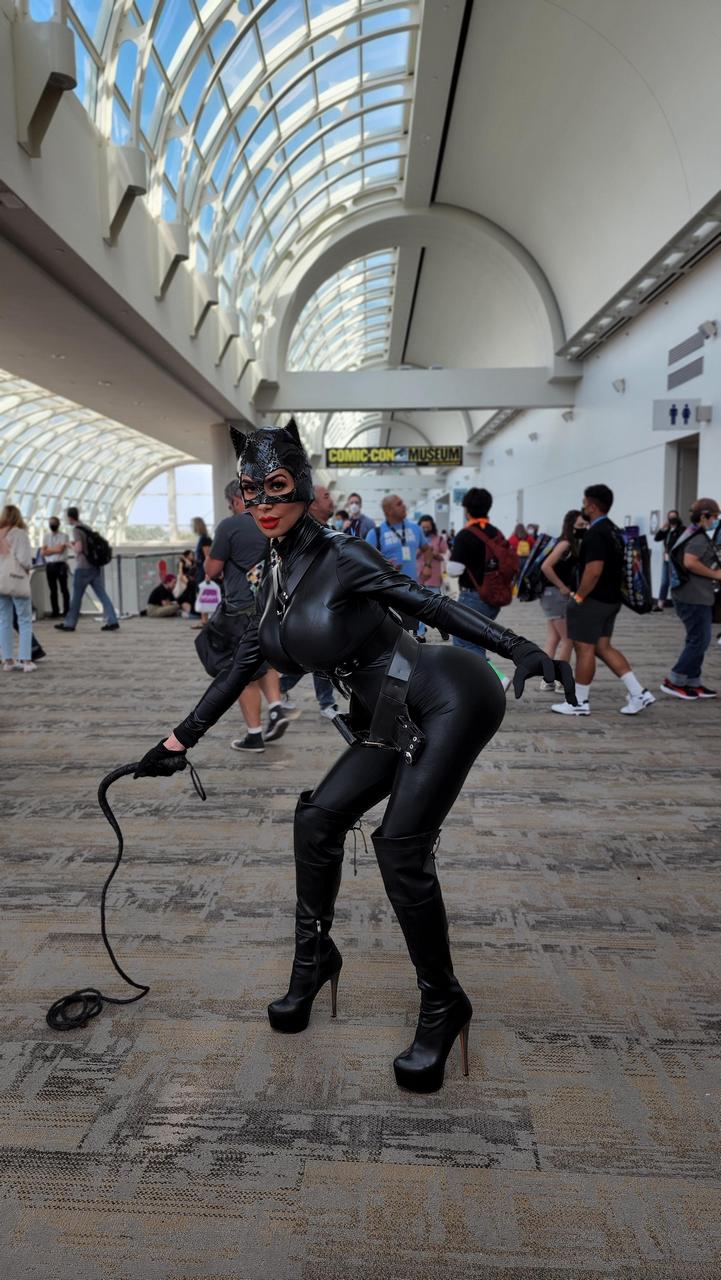 At Sdcc2022 Ashten As Catwoma