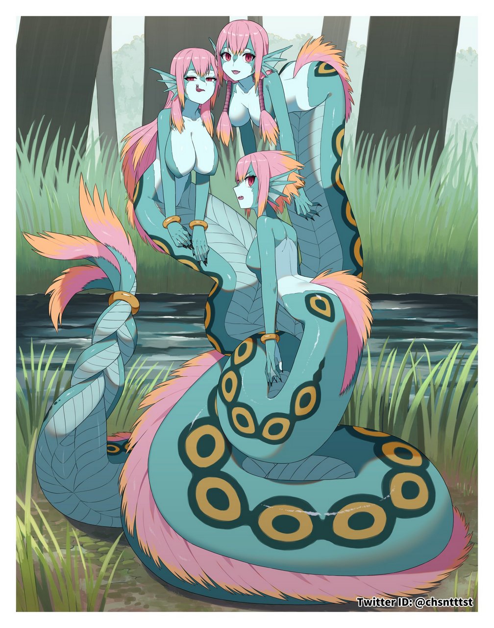Behold The Hydra Greatest Of The Lamia Subspecies 3 For The Price Of 
