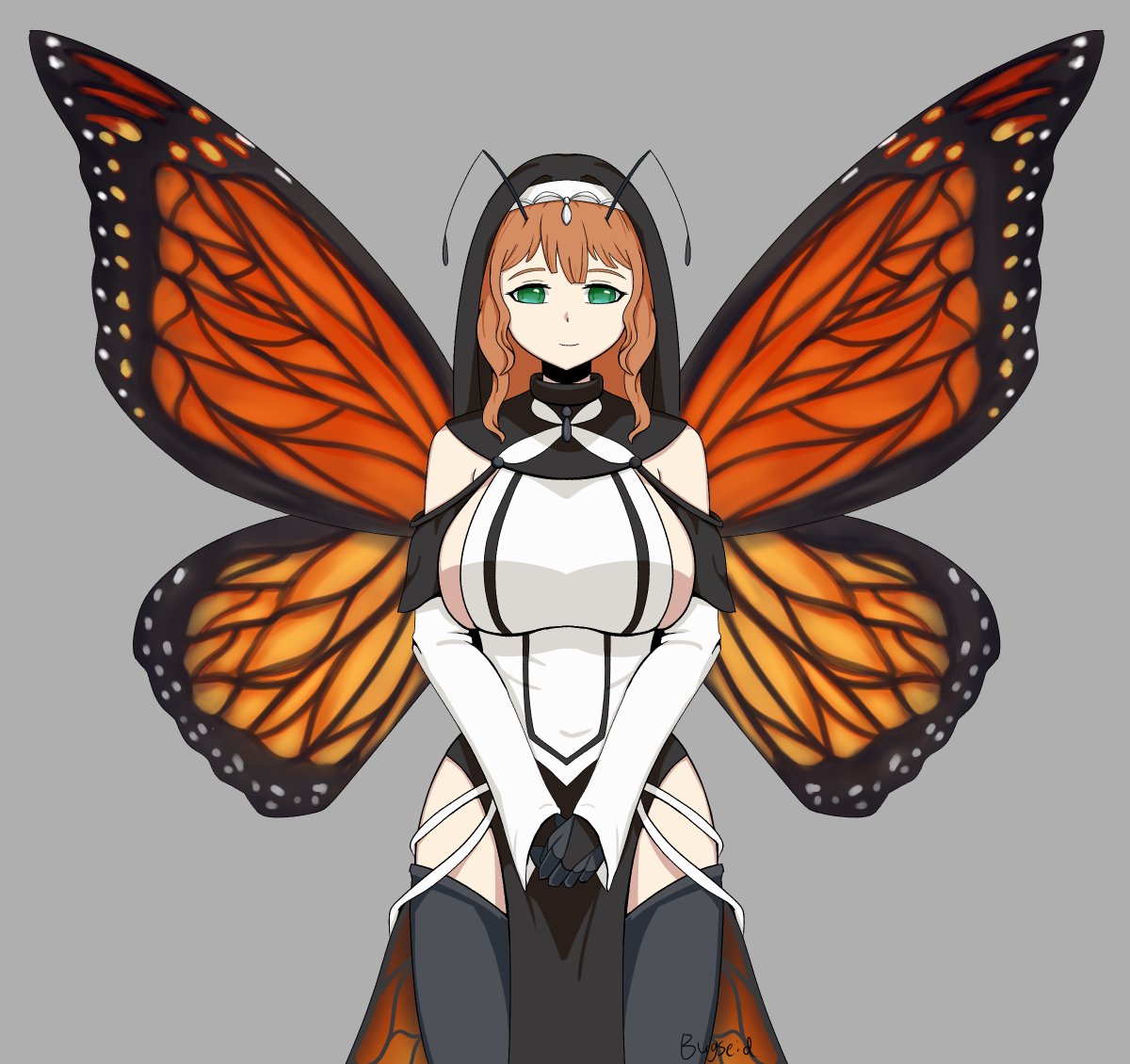 Butterfly Nun By Bugsei