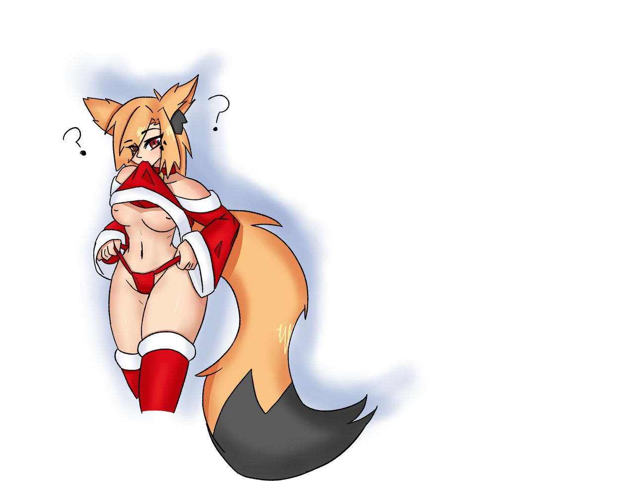 Christmas Themed Foxgirl O