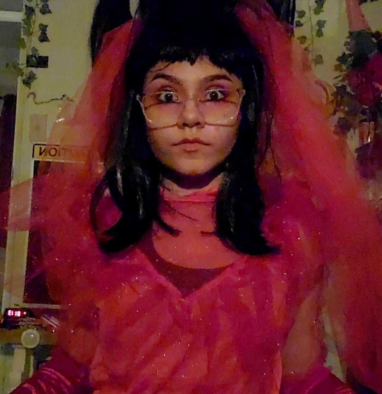 Cosplaying As Lydia Deetz From Beetlejuice