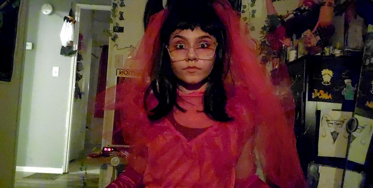 Cosplaying As Lydia Deetz From Beetlejuice