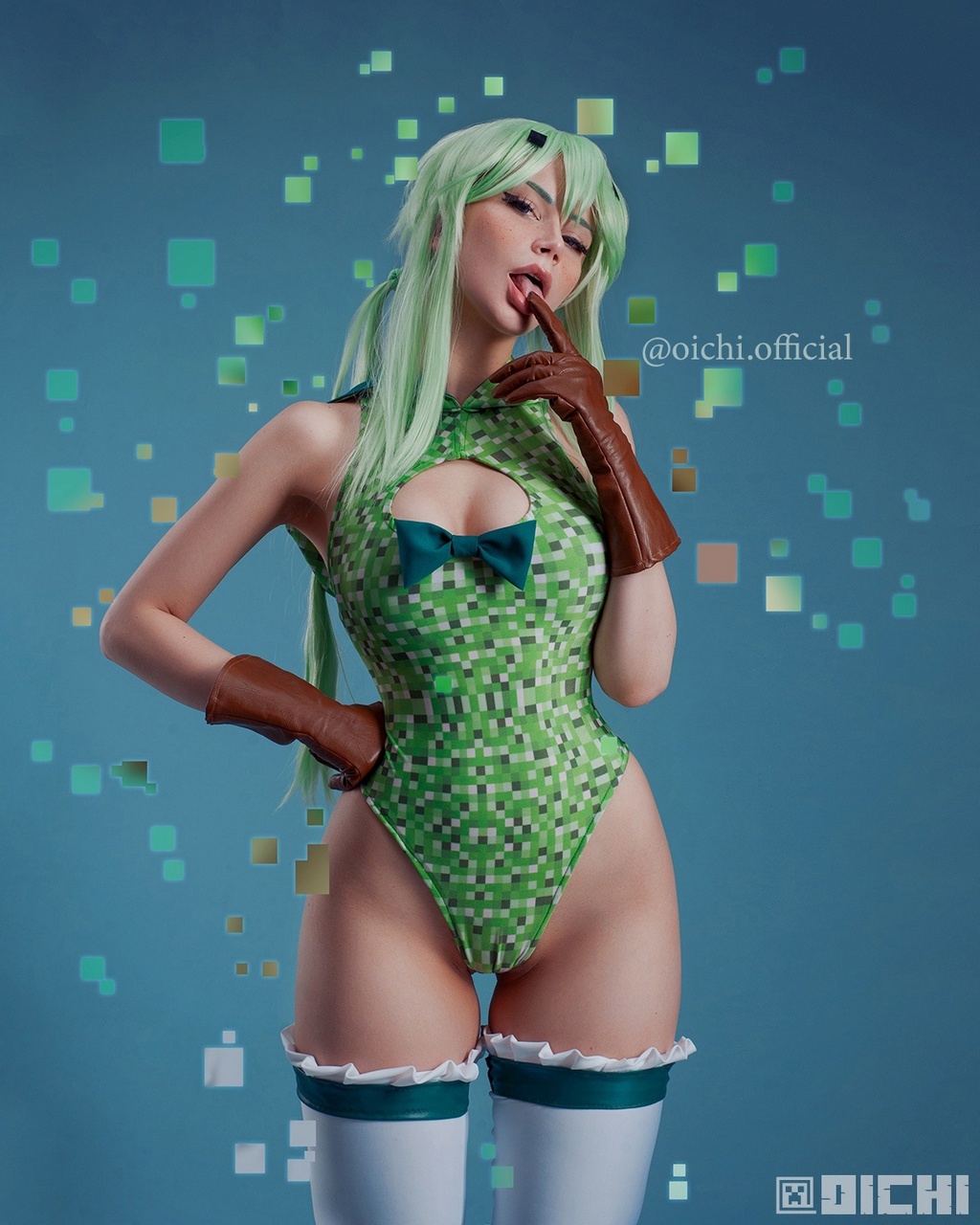 Creeper From Minecraft By Oichi Self