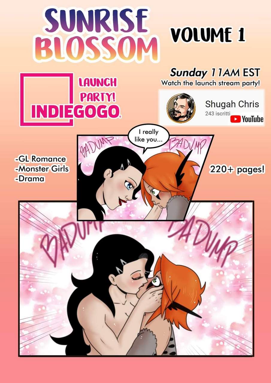 Crowdfunding For My Lgbt Monster Girl Comic Goes Live Sunday 11am Es