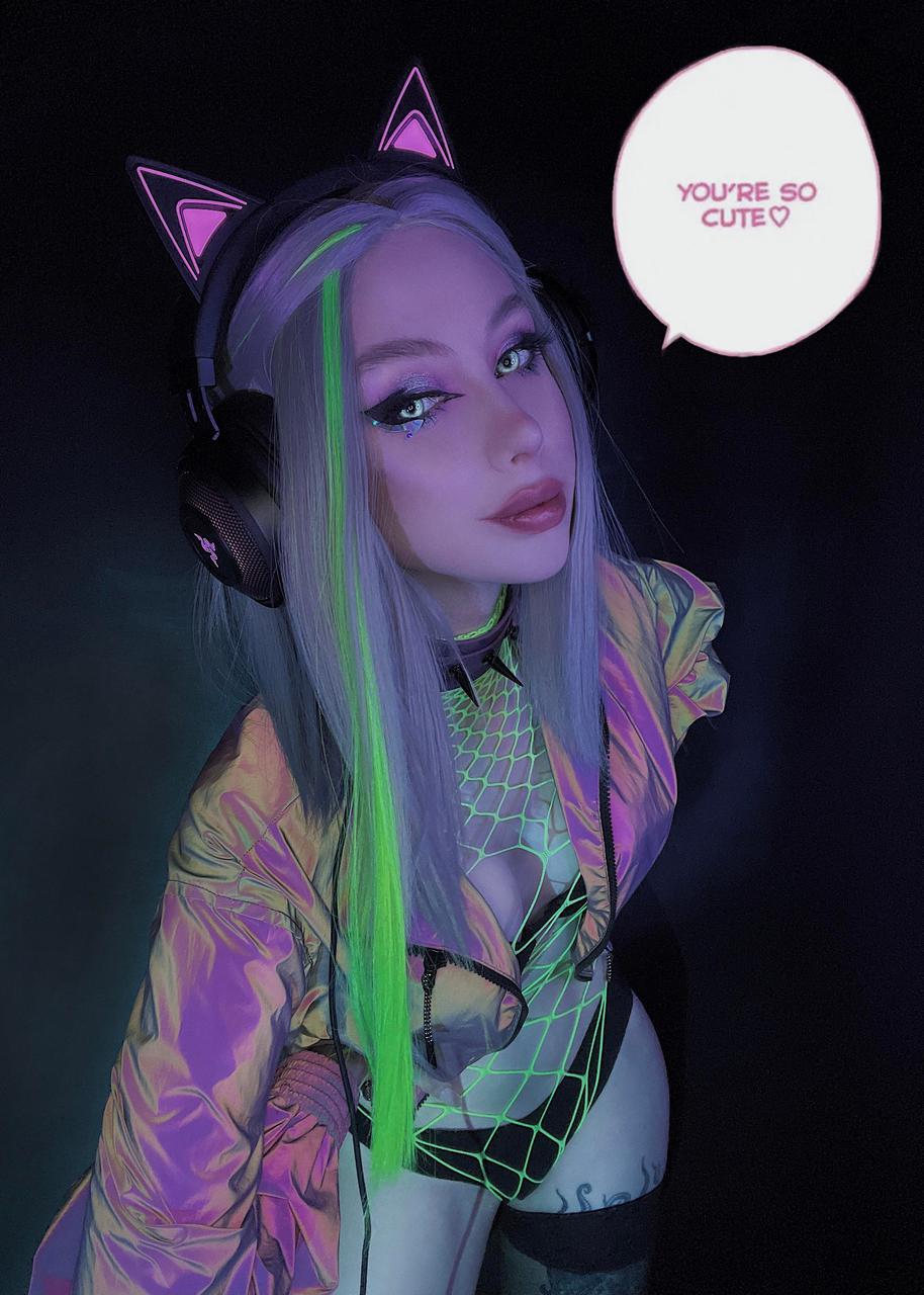 Cyberpunk Girl By Foxmellis Origina